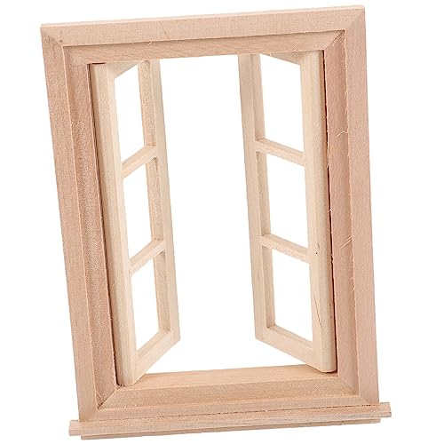 ibasenice Miniatur-fensterrahmen Zur Dekoration Miniaturmöbel Im Maßstab 112 Unbemaltes Holzspielzeug-Accessoire Für Das Puppenhaus ibasenice Miniatur-fensterrahmen Zur Dekoration Miniaturmöbel Im Maßstab 112 Unbemaltes Holzspielzeug-Accessoire Für Das Puppenhaus von ibasenice