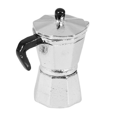ibasenice Robuste Legierung Mini Kaffeekanne Puppenhaus Küche Versorgung Pretend Spielen Requisiten ibasenice Robuste Legierung Mini Kaffeekanne Puppenhaus Küche Versorgung Pretend Spielen Requisiten von ibasenice
