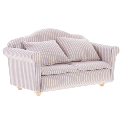 ibasenice Puppenhaus-möbel, Kleine Sofa-Dekoration, Mini-möbel-Modell, Dekoratives Sofa-Modell ibasenice Puppenhaus-möbel, Kleine Sofa-Dekoration, Mini-möbel-Modell, Dekoratives Sofa-Modell von ibasenice
