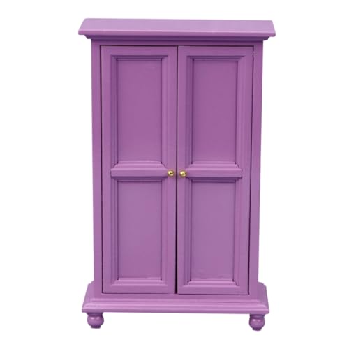 ibasenice Puppenhausdekoration standgarderobe Miniaturmöbel Schrankmodell Bausatz Puppenhausmöbel Zubehör Bausätze Puppenmöbel Puppenschrank Miniaturen Puppengarderobe Holz Violett ibasenice Puppenhausdekoration standgarderobe Miniaturmöbel Schrankmodell Bausatz Puppenhausmöbel Zubehör Bausätze Puppenmöbel Puppenschrank Miniaturen Puppengarderobe Holz Violett von ibasenice
