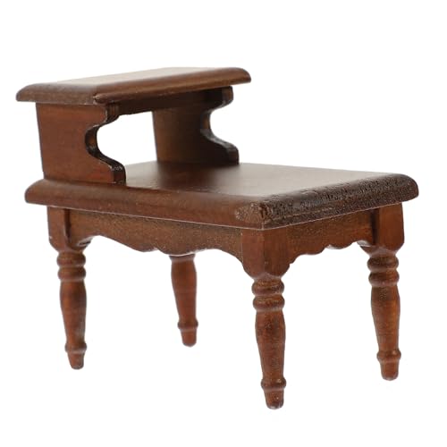 ibasenice Puppenhausmöbel Puppenhaus Küchenmöbel Minimöbel Puppenhaus Tee Und Couchtisch Puppenhaus Büroschreibtisch 112 Puppenhauszubehör Puppenhaus Couchtisch Spielzeughaus Holz von ibasenice