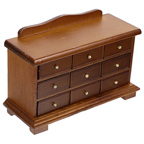 ibasenice Miniatur-lagerschrank Aus Holz Puppenhaus Mini-möbel Bettzimmer- Bastelset Für Kinder ibasenice Miniatur-lagerschrank Aus Holz Puppenhaus Mini-möbel Bettzimmer- Bastelset Für Kinder von ibasenice
