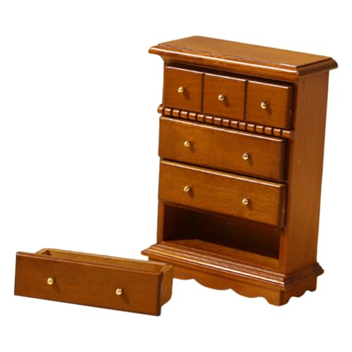ibasenice Puppenhausschrank Mini Ornamente Gebäude Ästhetisch Wohnzimmer Kleiner Schrank Puppenstubenmöbel Musterschrank Puppenmöbel Zubehör Brown Holz ibasenice Puppenhausschrank Mini Ornamente Gebäude Ästhetisch Wohnzimmer Kleiner Schrank Puppenstubenmöbel Musterschrank Puppenmöbel Zubehör Brown Holz von ibasenice