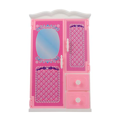 ibasenice Puppenkleiderschrank Plüsch Zubehör Prinzessin Puppenhaus Puppengarderobe Puppenmöbel Kleiderschrank Für Puppenkleider Puppenschrank Rosa Plastik ibasenice Puppenkleiderschrank Plüsch Zubehör Prinzessin Puppenhaus Puppengarderobe Puppenmöbel Kleiderschrank Für Puppenkleider Puppenschrank Rosa Plastik von ibasenice