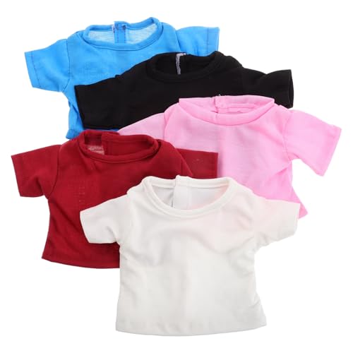 ibasenice Doll T-Shirts Für Puppen Teiliges Und Stilvolle Und Bequeme Puppenkleidung Für Kreatives Spielen Und Rollenspiele ibasenice Doll T-Shirts Für Puppen Teiliges Und Stilvolle Und Bequeme Puppenkleidung Für Kreatives Spielen Und Rollenspiele von ibasenice