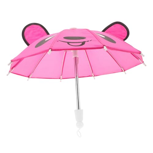ibasenice Puppenregenschirm Puppenhaus Miniatur Kinderwagen Puppenkleidung Mini-Regenschirme für Puppe Fee mini Regenschirm Puppenschirm Rollenspielzubehör Metall Rosy ibasenice Puppenregenschirm Puppenhaus Miniatur Kinderwagen Puppenkleidung Mini-Regenschirme für Puppe Fee mini Regenschirm Puppenschirm Rollenspielzubehör Metall Rosy von ibasenice