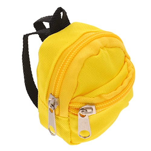 ibasenice Puppenrucksack Für Miniaturen Robuster Bequemer Gelber Mini-Rucksack Spielzeug Für Puppendekorationen ibasenice Puppenrucksack Für Miniaturen Robuster Bequemer Gelber Mini-Rucksack Spielzeug Für Puppendekorationen von ibasenice