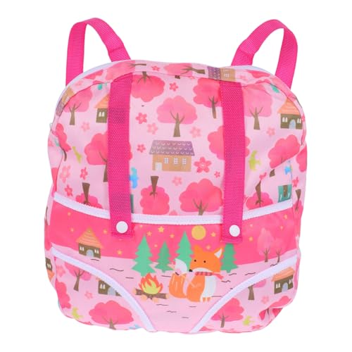 ibasenice Baby Puppenrucksack - Mädchenspielzeug - Puppentaschen - Puppentrage - Kleiner Rucksack Für Puppen ibasenice Baby Puppenrucksack - Mädchenspielzeug - Puppentaschen - Puppentrage - Kleiner Rucksack Für Puppen von ibasenice