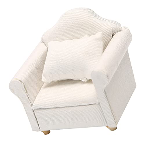ibasenice Puppenstubensofa Puppenhausmöbel Ministühle Für Puppen Puppenhausstühle Realistisch Puppenwagen Couch Miniatur-Sessel Puppenhauszubehör Miniatur-einzelsofa Weiß Stoff ibasenice Puppenstubensofa Puppenhausmöbel Ministühle Für Puppen Puppenhausstühle Realistisch Puppenwagen Couch Miniatur-Sessel Puppenhauszubehör Miniatur-einzelsofa Weiß Stoff von ibasenice