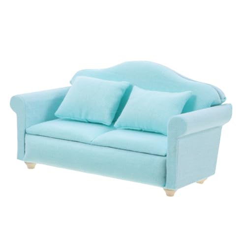 ibasenice 112 Maßstab Grünes Puppenhaus Mini Sofa Vintage Stil Spielzeug Couch Für Puppenhaus Sammlung ibasenice 112 Maßstab Grünes Puppenhaus Mini Sofa Vintage Stil Spielzeug Couch Für Puppenhaus Sammlung von ibasenice