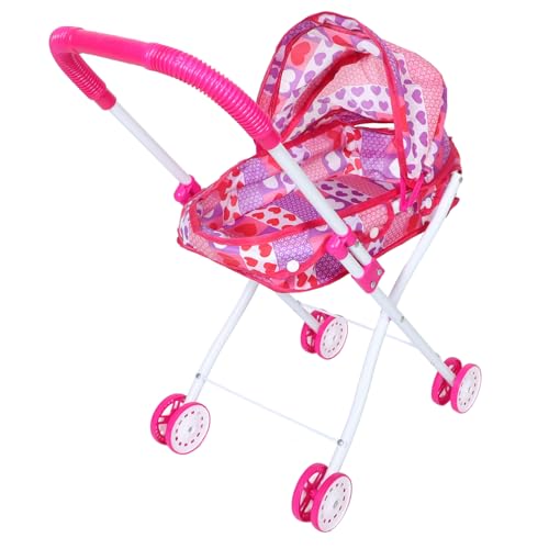 ibasenice Puppenwagen Modellspielzeug Realistischer Faltbarer Kinderwagen für Puppen für Rollenspiele und Kreative Szenarien Robust Oxford Tiefem ibasenice Puppenwagen Modellspielzeug Realistischer Faltbarer Kinderwagen für Puppen für Rollenspiele und Kreative Szenarien Robust Oxford Tiefem von ibasenice