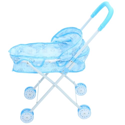 ibasenice Puppenwagen für kinderspielzeug für Buggy doll Stroller Kinderwagen für Puppen Kinderwagen Spielzeugkinderwagen Eisenrahmen Sky-Blue ibasenice Puppenwagen für kinderspielzeug für Buggy doll Stroller Kinderwagen für Puppen Kinderwagen Spielzeugkinderwagen Eisenrahmen Sky-Blue von ibasenice
