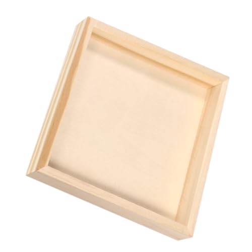 ibasenice Puzzle Spielzeug Holz Organizer Flache Puzzle Lagerung Tablett Stabile Konstruktion von ibasenice