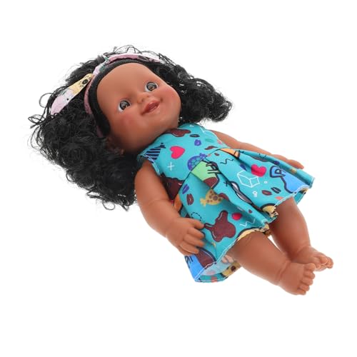 ibasenice Realistische Puppe Hochdetaillierte Simulationspuppe Kleine Babypuppe Realistisches Hochsimulierte Puppe Spielzeug Mit Kleidung Flexibler Weiche Haptik von ibasenice