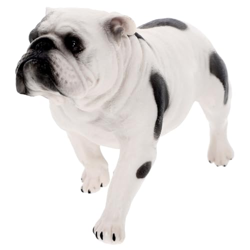ibasenice Realistische Bulldog Ornament Figurine aus Kunststoff Detailreiche Desktop Dekoration Französische Bulldogge Modell für Heim Gartendeko Geschenk für Hundeliebhaber Robustes ibasenice Realistische Bulldog Ornament Figurine aus Kunststoff Detailreiche Desktop Dekoration Französische Bulldogge Modell für Heim Gartendeko Geschenk für Hundeliebhaber Robustes von ibasenice