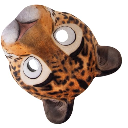 ibasenice Realistische Leopard Halbmaske aus Leichtem EVA mit Elastischem Band Komfortable Tiermaske für Halloween Karneval und Kostümpartys für Cosplay und Verkleidungen ibasenice Realistische Leopard Halbmaske aus Leichtem EVA mit Elastischem Band Komfortable Tiermaske für Halloween Karneval und Kostümpartys für Cosplay und Verkleidungen von ibasenice