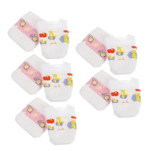 ibasenice Realistische Mini Puppenwindeln Puppe Zubehör Weiche Neugeborenen Windeln für Mädchen Jungen Babypuppe Zubehör zum Rollenspiel ibasenice Realistische Mini Puppenwindeln Puppe Zubehör Weiche Neugeborenen Windeln für Mädchen Jungen Babypuppe Zubehör zum Rollenspiel von ibasenice