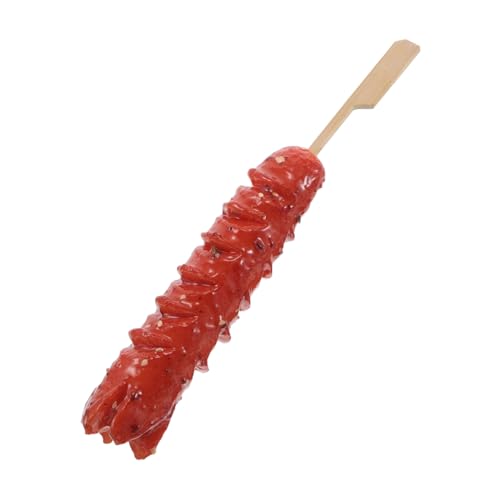 ibasenice Realistisches Hot Dog Modell Künstliche Wurst Attraktive Food Prop mit Stab Für Küchen Partydekoration Fotografie und Schaufensterdisplay ibasenice Realistisches Hot Dog Modell Künstliche Wurst Attraktive Food Prop mit Stab Für Küchen Partydekoration Fotografie und Schaufensterdisplay von ibasenice