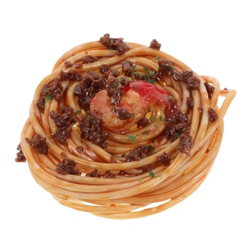 ibasenice Realistisches Künstliches Spaghetti Modell Simulierte Lebensmittel Deko für Fotografie Restaurant Displays und Kreative Präsentationen Langlebig und Pflegeleicht für Puppenhäuser ibasenice Realistisches Künstliches Spaghetti Modell Simulierte Lebensmittel Deko für Fotografie Restaurant Displays und Kreative Präsentationen Langlebig und Pflegeleicht für Puppenhäuser von ibasenice