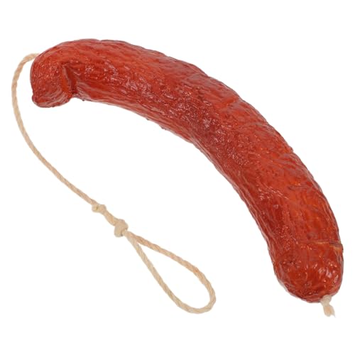 ibasenice Realistisches Künstliches Wurstmodell Hygienischer Fake Food Prop für Küchen-dekor Vielseitig Einsetzbar bei Ausstellungen Restaurants Fotografie und Food Styling Saubere von ibasenice