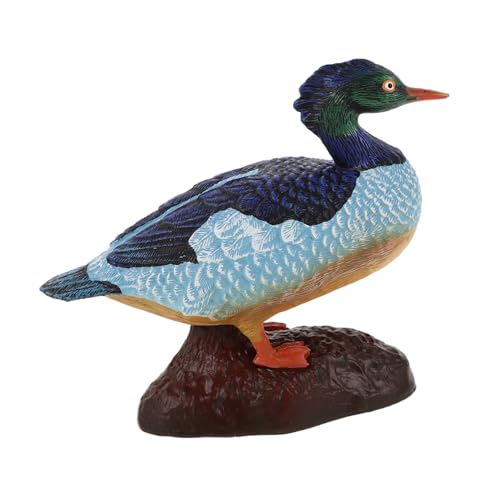 ibasenice Realistisches Mallard Modell Entenfigur Kunststoff Solide Farmtier Miniatur Lernspielzeug Dekorative Tierfigur Garten Ornament Pädagogisch Robust von ibasenice