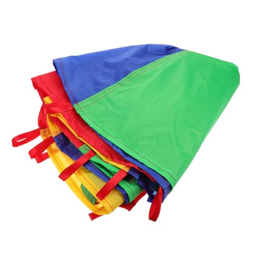 ibasenice Regenbogen Regenschirm Kindergarten Outdoor -Aktivitäten Fallschirm mit Griffen mehrfarbiger Fallschirm Regenbogen Fallschirm kooperativer Fallschirm 190d Polytariff ibasenice Regenbogen Regenschirm Kindergarten Outdoor -Aktivitäten Fallschirm mit Griffen mehrfarbiger Fallschirm Regenbogen Fallschirm kooperativer Fallschirm 190d Polytariff von ibasenice