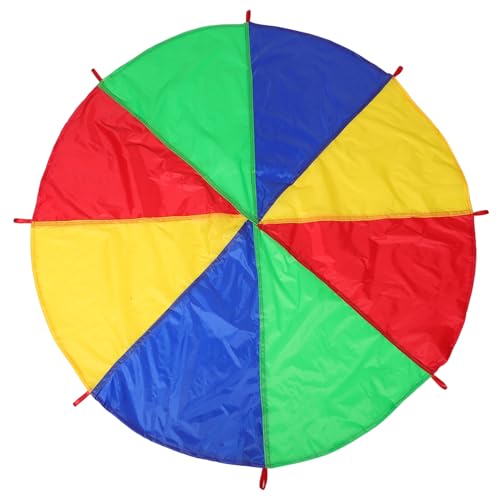 ibasenice Lernaktivitäten Für Vorschulkinder Regenbogen-fallschirme Für Kinder Outdoor-Spielzeug Für Sensorische Integration Und Motorische Fähigkeiten ibasenice Lernaktivitäten Für Vorschulkinder Regenbogen-fallschirme Für Kinder Outdoor-Spielzeug Für Sensorische Integration Und Motorische Fähigkeiten von ibasenice