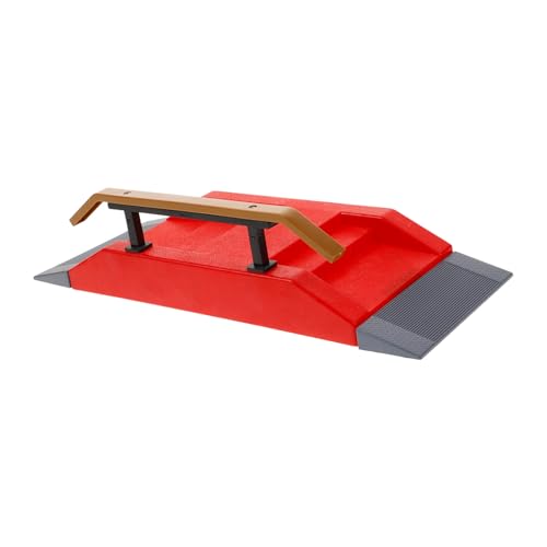 ibasenice Skatepark-Set Mini-Skatepark-hindernis-Requisiten Kunststoff-Skateboard-Deck Für Finger von ibasenice
