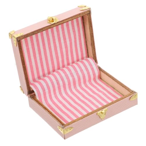 ibasenice Retro Aufbewahrungsbox für Figuren Leichter Reisekoffer für Sammler und Miniaturmodelle für Display und Transport ibasenice Retro Aufbewahrungsbox für Figuren Leichter Reisekoffer für Sammler und Miniaturmodelle für Display und Transport von ibasenice