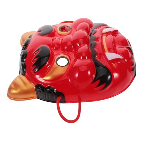 ibasenice Rote Geistermaske Halloween-cosplay-masken Halloween-geistermasken Geisterkostüm Maske Halloween-requisite Halloween-festival-zubehör Cosplay -maske Lustig Maskenkostüm Plastik von ibasenice
