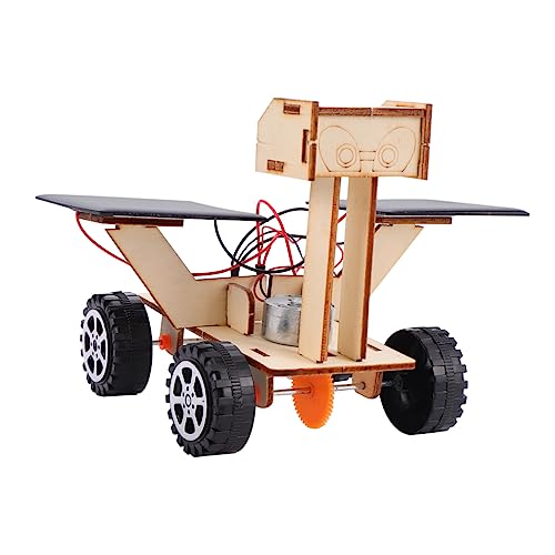 ibasenice Rover DIY Montagemodell Für Sicherem Holzmaterial Fördert Kreatives Und Handwerkliche Fähigkeiten Für Kleine Bastler von ibasenice