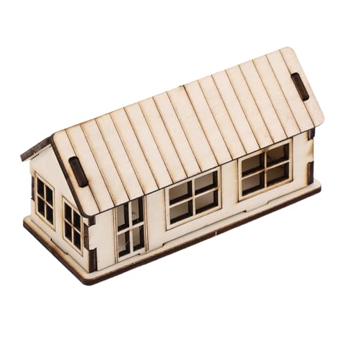 ibasenice Sandtischhaus Bauen Bauspielzeug für Bausatz Modellhaus Minihäuser zum Basteln 3D-Puzzle für DIY-Bastelarbeiten für Partys Lernen Bildungskits hölzern Beige ibasenice Sandtischhaus Bauen Bauspielzeug für Bausatz Modellhaus Minihäuser zum Basteln 3D-Puzzle für DIY-Bastelarbeiten für Partys Lernen Bildungskits hölzern Beige von ibasenice