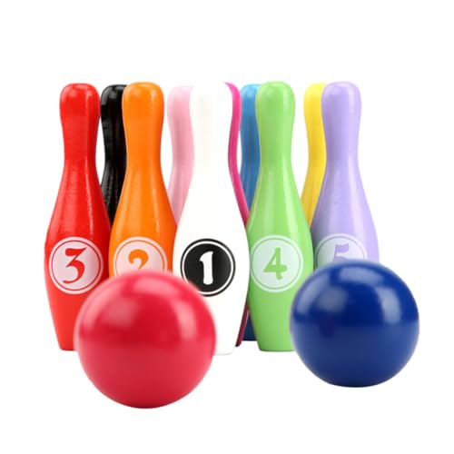 ibasenice Buntes Holz Bowling Set Für Junge Mädchen Interaktives Spielzeug Für Drinnen Und Draußen Fördert Die Interaktion Zwischen Eltern Und Kindern Zur Entwicklung Der Motorischen Fähigkeiten ibasenice Buntes Holz Bowling Set Für Junge Mädchen Interaktives Spielzeug Für Drinnen Und Draußen Fördert Die Interaktion Zwischen Eltern Und Kindern Zur Entwicklung Der Motorischen Fähigkeiten von ibasenice