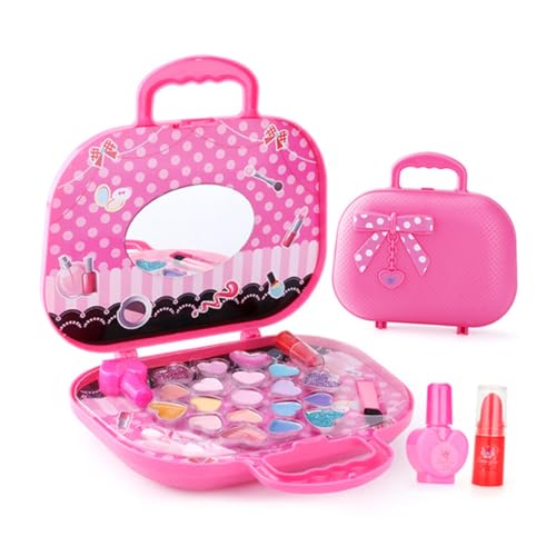 ibasenice Satz Kosmetik- -Kit kinderschminktische kinderkosmetik kinderschminke Set Schminkkoffer schminken Set Kosmetikkoffer für Schminkspielzeug für von ibasenice