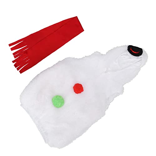 ibasenice Satz Weihnachtskostüm Schneemann-kostüm Schneemann Verkleidet Kostüm Cosplay-outfit Für Weihnachtskleider Verkleiden Schneemannkostüm Für Kaschmirimitat Weiß ibasenice Satz Weihnachtskostüm Schneemann-kostüm Schneemann Verkleidet Kostüm Cosplay-outfit Für Weihnachtskleider Verkleiden Schneemannkostüm Für Kaschmirimitat Weiß von ibasenice