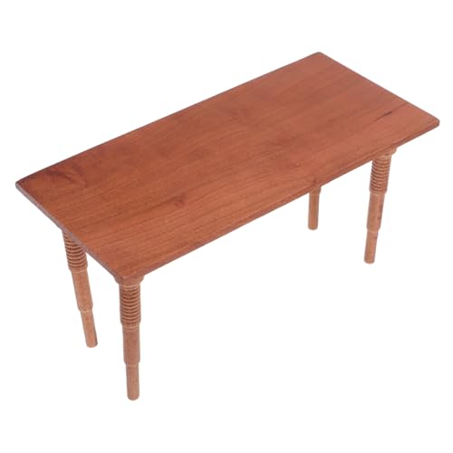 ibasenice Scale Cherry Wood Mini Bar Table Realistic Play House Kitchen Furniture Accessories von ibasenice