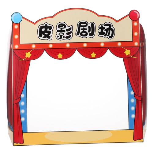 ibasenice Schattenpuppenbühne Kit Puppen Requisiten für Spiel Requisiten Puppen für Kindergarten Puppentheater für Puppentheater-Requisiten Papier von ibasenice