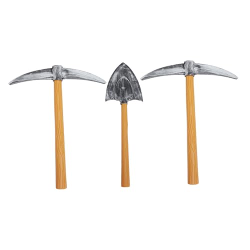 ibasenice Schaumstoff Spitzhacke und Schaufel Leichte Langlebige Cosplay Requisiten für Zwergenkostüm Halloween Party und Bühnenauftritte Vielseitiges Bühnenaccessoire für GNOME und ibasenice Schaumstoff Spitzhacke und Schaufel Leichte Langlebige Cosplay Requisiten für Zwergenkostüm Halloween Party und Bühnenauftritte Vielseitiges Bühnenaccessoire für GNOME und von ibasenice
