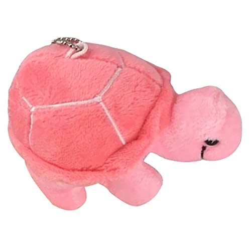 ibasenice Schildkröten Anhänger Mini Plüsch Froschhalter Schildkröten Glücksbringer Geldarmband Riemen Taschenplattform Panzer Stofftier Kinderspielzeug Babypuppe von ibasenice