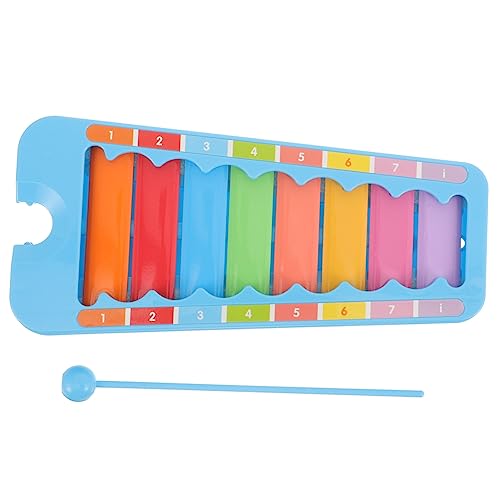 ibasenice 8-Noten-xylophon Für Jungen Und Mädchen Musikklavier Tastaturspielzeug Für Jungen Und Mädchen 8 Noten Für Die Musikalische Früherziehung Zufällige Farbe von ibasenice