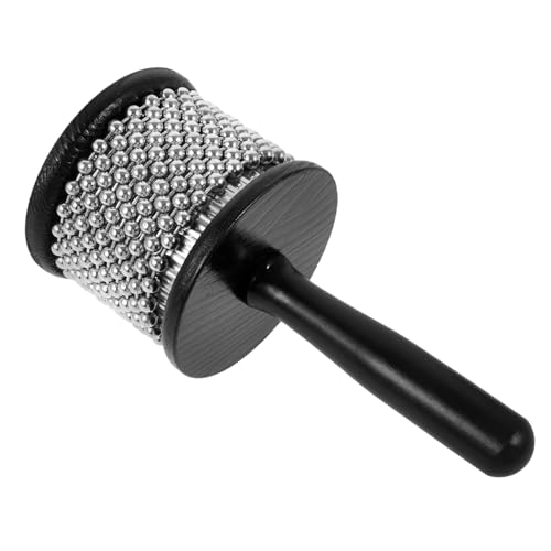 ibasenice Schlagzeug für holzspielzeug musikalisches Musikinstrument Lernspielzeug -Cabasa Hütte Cabasa für Instrumentenspielzeug Hand-Cabasa Metall Black ibasenice Schlagzeug für holzspielzeug musikalisches Musikinstrument Lernspielzeug -Cabasa Hütte Cabasa für Instrumentenspielzeug Hand-Cabasa Metall Black von ibasenice