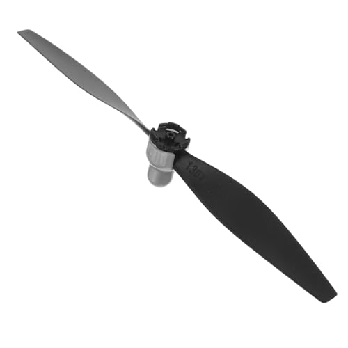 ibasenice Schwarze Kunststoffpropeller Für Flugzeuge, Kleine Ersatzpropellerblätter Für DIY-Flugzeug-rc-hubschraubermodellzubehör von ibasenice