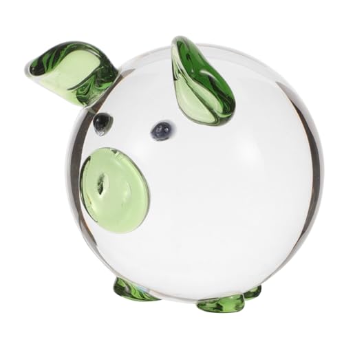 ibasenice Schweinchen-Desktop-Dekoration Glücksschweinchen-Statue Feng-Shui- -Statue Schweine-sammlerfiguren Miniatur-schweinstatue Miniatur- -Figur Bauernhoftiere Figur Glas ibasenice Schweinchen-Desktop-Dekoration Glücksschweinchen-Statue Feng-Shui- -Statue Schweine-sammlerfiguren Miniatur-schweinstatue Miniatur- -Figur Bauernhoftiere Figur Glas von ibasenice