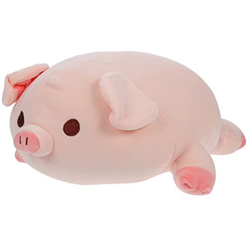 ibasenice Schweinchen Puppe Couchschwein Puppe Schweinchen Stofftier Dekoratives Gefülltes Ausgestopftes Kuscheltier Rosa Plüsch von ibasenice