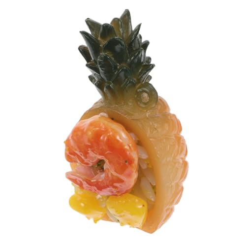 ibasenice Simulation Ananas Gebratener Reis Modell Requisiten Künstliches Essen für Küchen Dekorationen Gelb Lebensechtes Dekorationsobjekt für Präsentation für Geburtstagsgeschenke und ibasenice Simulation Ananas Gebratener Reis Modell Requisiten Künstliches Essen für Küchen Dekorationen Gelb Lebensechtes Dekorationsobjekt für Präsentation für Geburtstagsgeschenke und von ibasenice