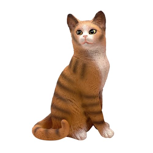 ibasenice Kognitiven Spielzeug Ornament Katze Statue Kätzchen Handwerk Simulation Katze Figur ibasenice Kognitiven Spielzeug Ornament Katze Statue Kätzchen Handwerk Simulation Katze Figur von ibasenice
