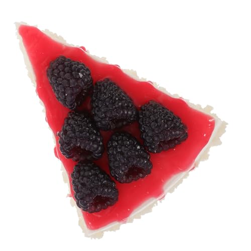 ibasenice Simulation Kuchen Lebensechte Gefälschte Kuchen Dekoratives Kuchenzubehör Kuchendekoration Künstliches Kuchenmodell Tischdekoration Für Torten Käsefigur Faux-Dessert PVC von ibasenice