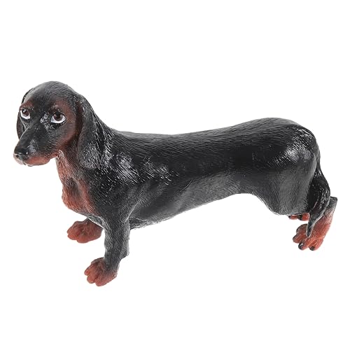 ibasenice Simulation Plastikhund Figur Hund Figur Kunstspielzeug Figur Für Kinder Jungen Mädchen von ibasenice