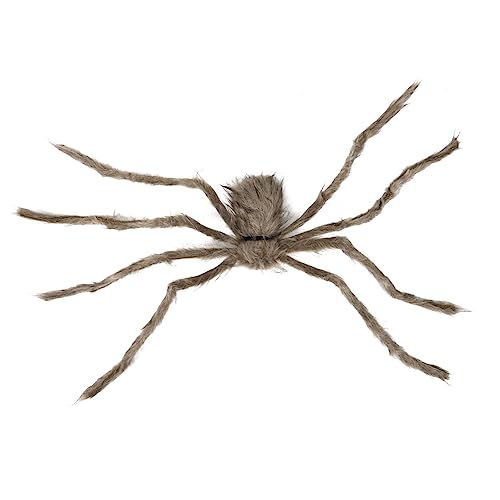 ibasenice Simulation Plüschspinne Halloween-Dekorationen im Freien Halloween-Schlauchboote Halloween dekoartikel Outdoor Halloween Halloween- Halloween-Partyzubehör Brown von ibasenice