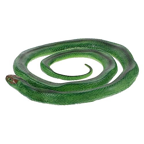 ibasenice Simulation Schlangenmodell für kinderspielzeug Prank Prop für Streiche Modellschlange solide Schlange lebensechtes Simulationstiermodell falsche Schlange PVC Green ibasenice Simulation Schlangenmodell für kinderspielzeug Prank Prop für Streiche Modellschlange solide Schlange lebensechtes Simulationstiermodell falsche Schlange PVC Green von ibasenice